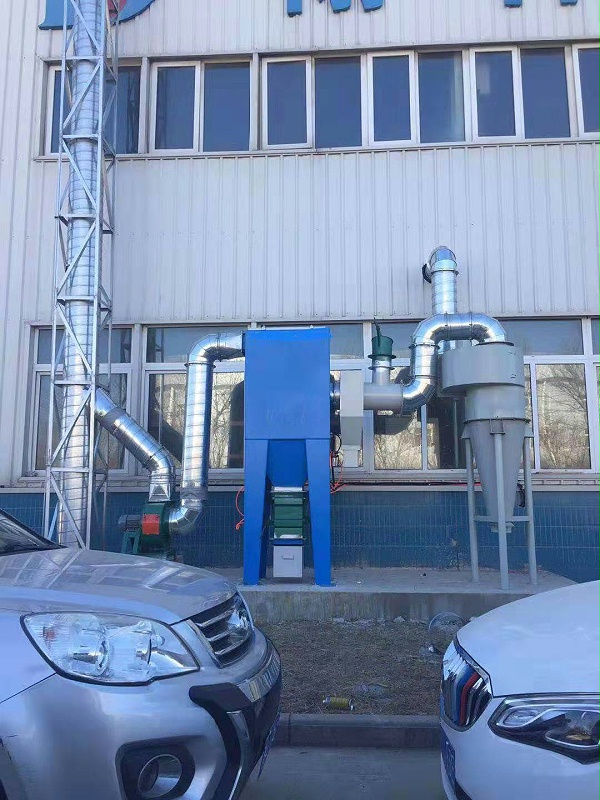 天津两个焊接工位四个滤筒