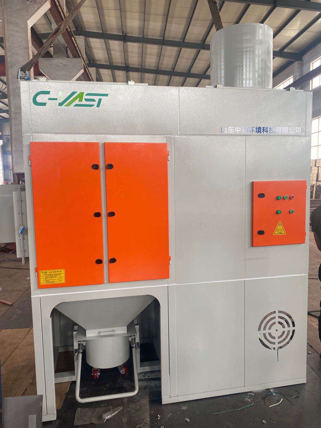 天津客户定制六筒滤筒除尘器十二筒滤筒除尘器发货