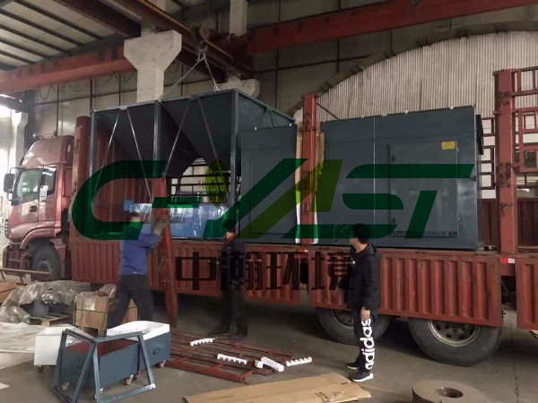 天津某机械制造企业焊接车间多滤筒除尘器发货