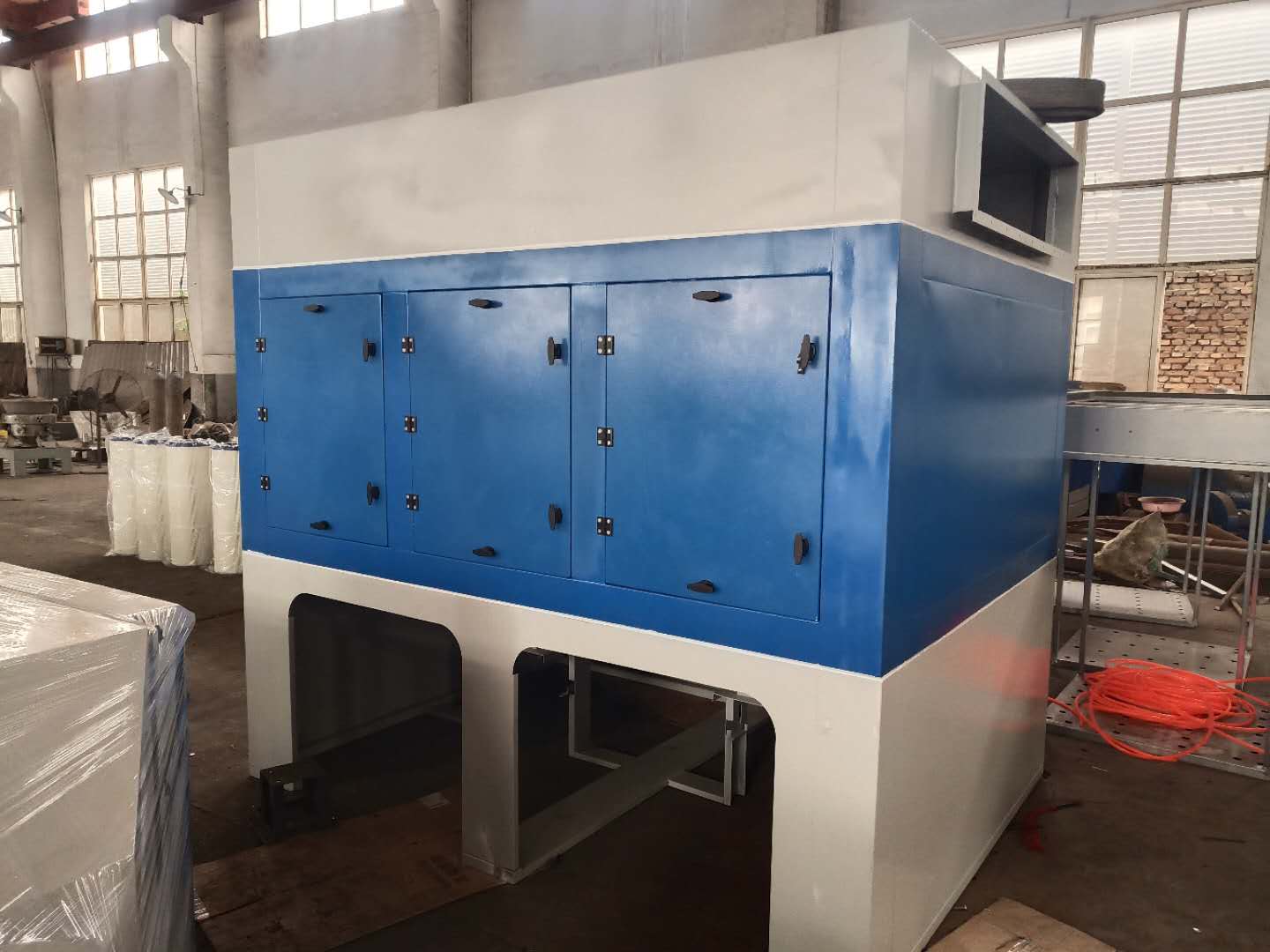 烟台客户定制除尘系统发货