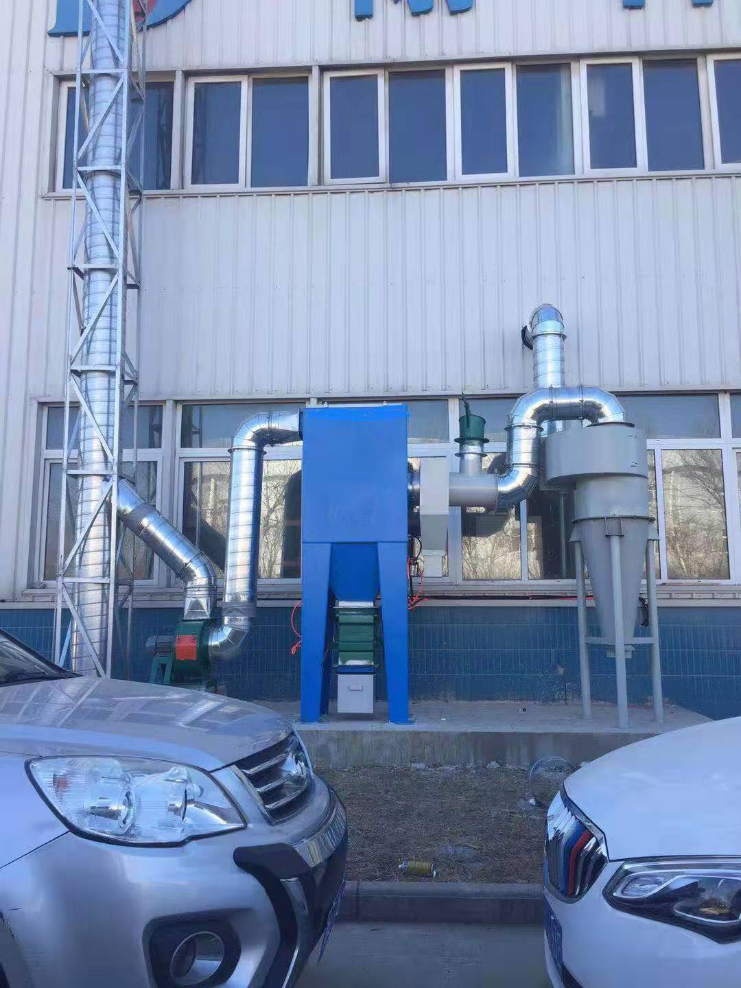 天津两个焊接工位四个滤筒