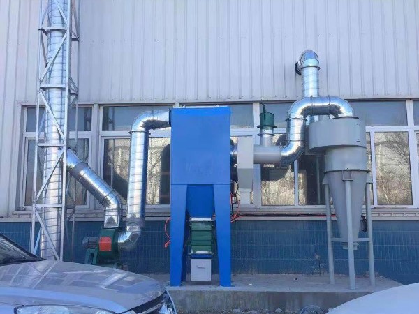 两三个工位焊烟外排净化系统