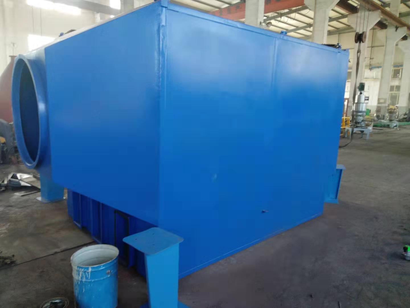 扬州工业辅料公司采用大风量卸料式活性炭吸附设备去除车间异味